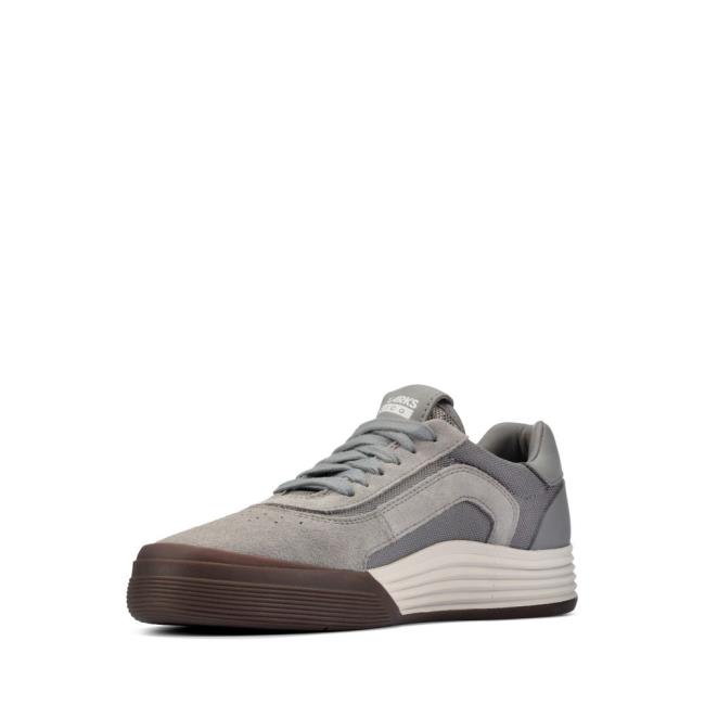 Tenis Clarks Cica Youth Menino Cinzentas | CLK368AGX