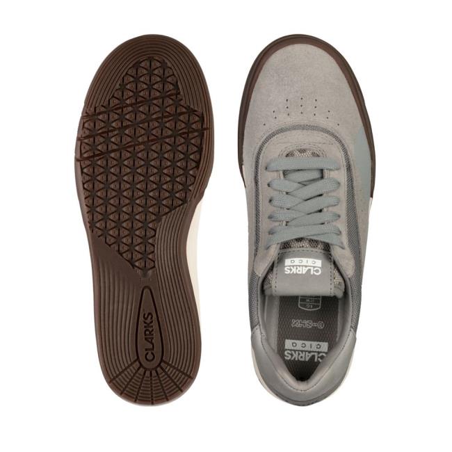 Tenis Clarks Cica Youth Menino Cinzentas | CLK368AGX