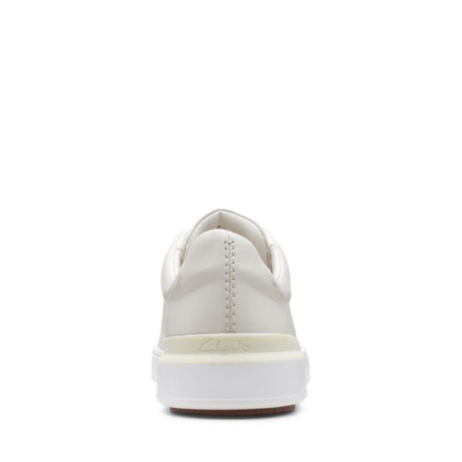 Tenis Clarks CourtLite Renda Masculino Branco | CLK106OJU