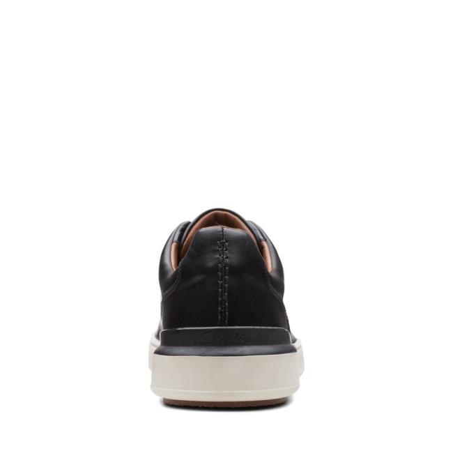 Tenis Clarks CourtLite Renda Masculino Pretas | CLK391WGP