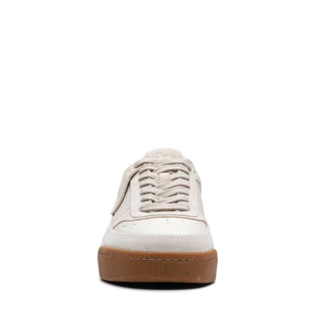 Tenis Clarks Craft Court Renda Masculino Branco | CLK609LFW