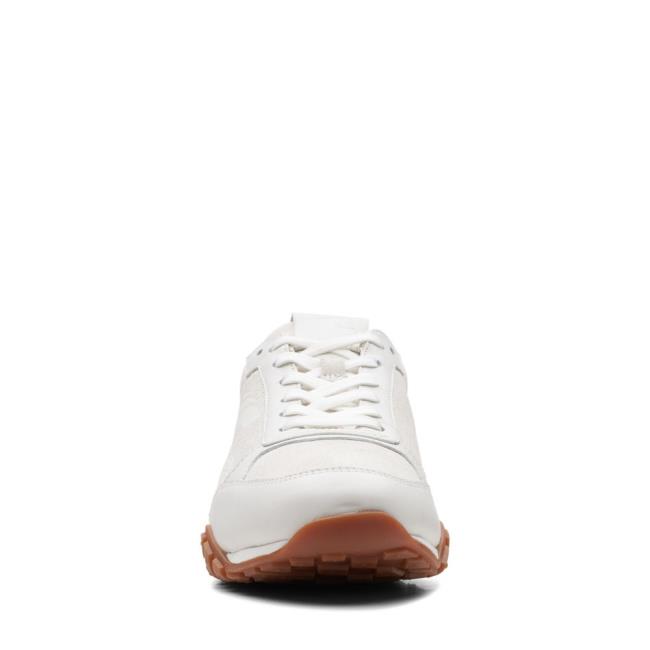 Tenis Clarks Craft Lo Renda Masculino Branco | CLK256SKA