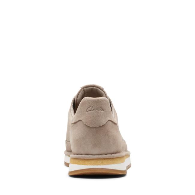 Tenis Clarks Craft Run Renda Masculino Marrom | CLK204SET