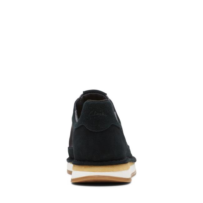 Tenis Clarks Craft Run Renda Masculino Pretas | CLK768WTK