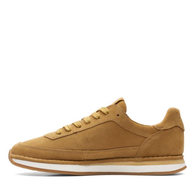 Tenis Clarks Craft Run Renda Masculino Verdes | CLK963AQP