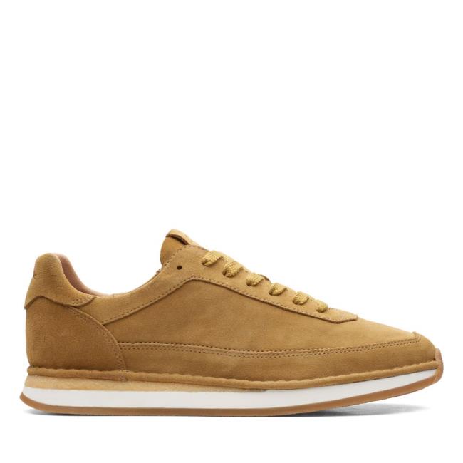 Tenis Clarks Craft Run Renda Masculino Verdes | CLK963AQP