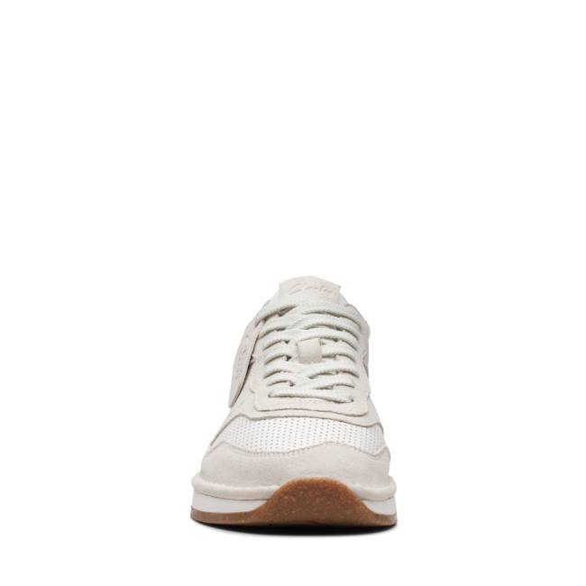 Tenis Clarks Craft Run Tor Masculino Branco | CLK783GMF