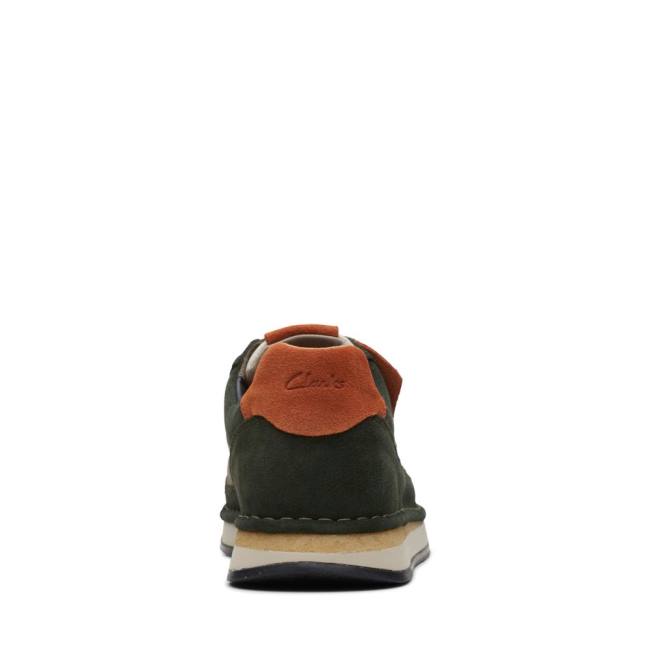 Tenis Clarks Craft Run Tor Masculino Verde Oliva | CLK310MHB