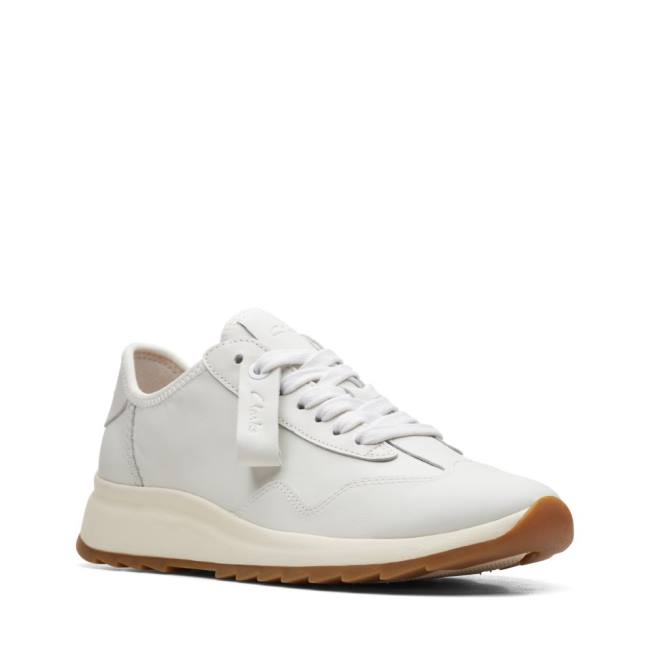 Tenis Clarks Dash Lite Lo Feminino Branco | CLK438JVS