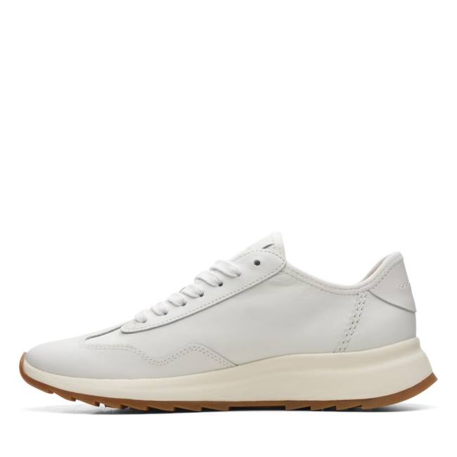 Tenis Clarks Dash Lite Lo Feminino Branco | CLK438JVS