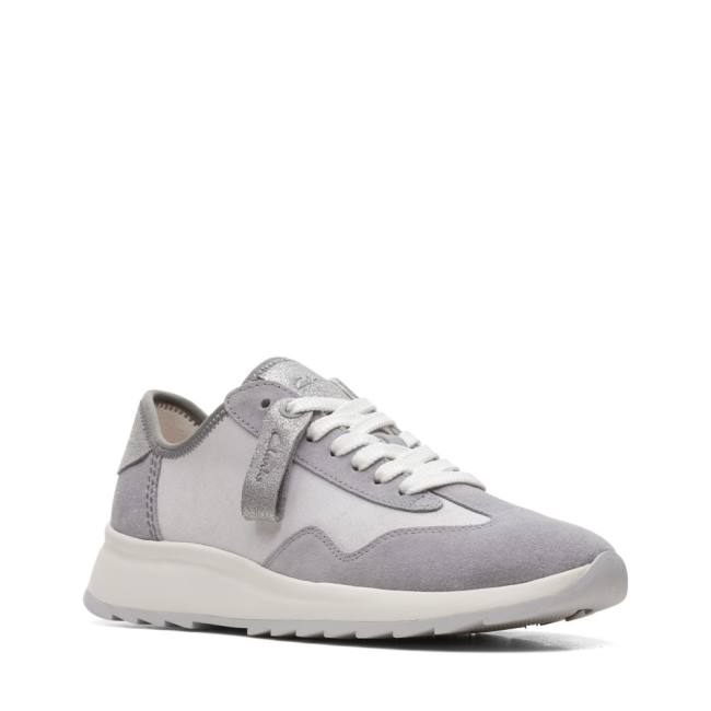 Tenis Clarks Dash Lite Lo Feminino Cinzentas | CLK801RTK