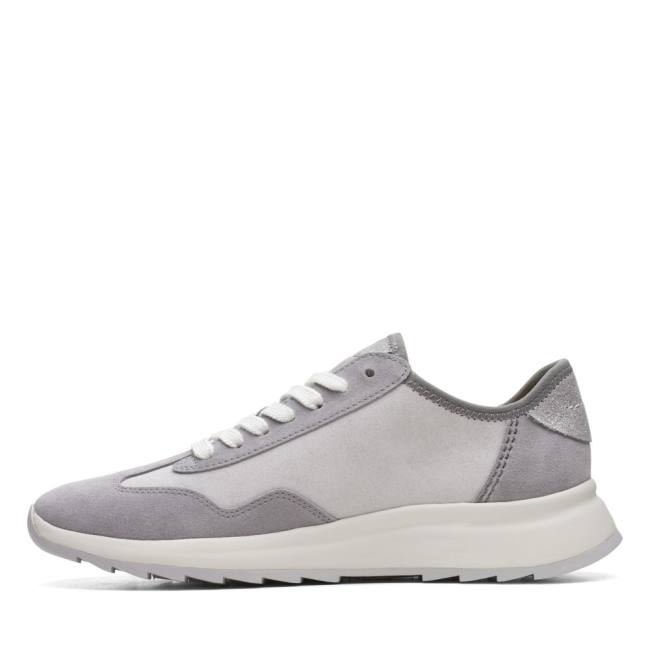 Tenis Clarks Dash Lite Lo Feminino Cinzentas | CLK801RTK