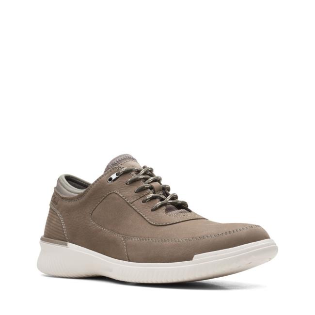 Tenis Clarks Donaway Renda Masculino Cinzentas | CLK089VRZ