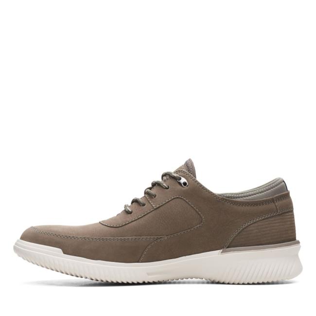 Tenis Clarks Donaway Renda Masculino Cinzentas | CLK089VRZ