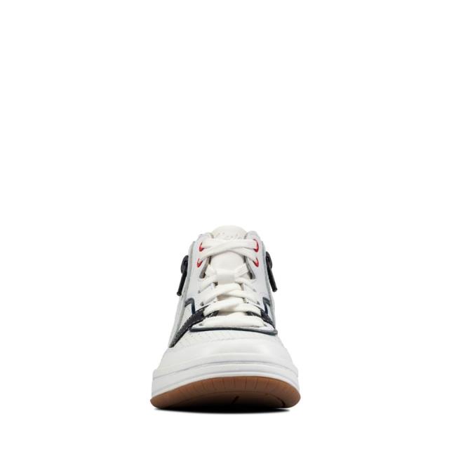 Tenis Clarks Fawn Peak Kid Menina Branco | CLK902MDN