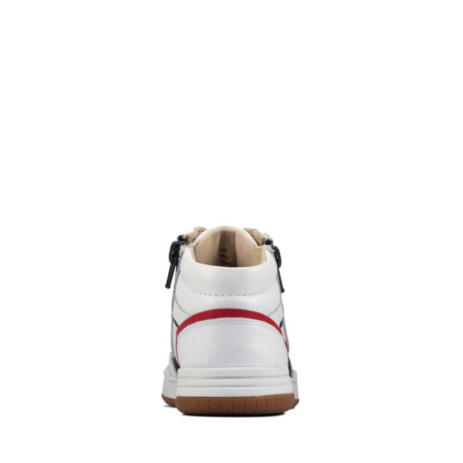 Tenis Clarks Fawn Peak Kid Menina Branco | CLK902MDN