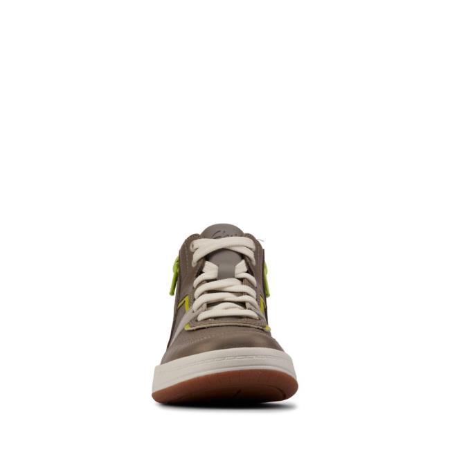 Tenis Clarks Fawn Peak Kid Menino Cinzentas | CLK410GXU