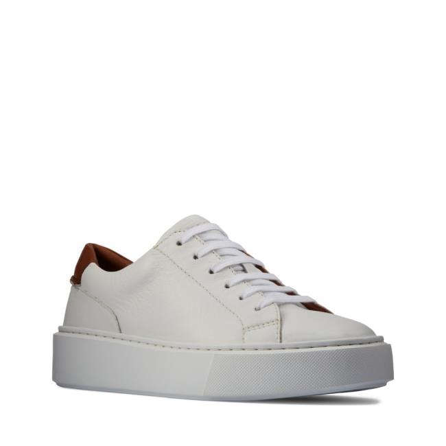 Tenis Clarks Hero Lite Renda Feminino Branco | CLK635PVH