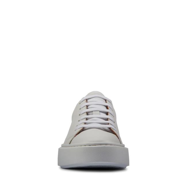 Tenis Clarks Hero Lite Renda Feminino Branco | CLK635PVH