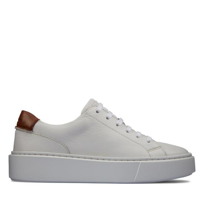 Tenis Clarks Hero Lite Renda Feminino Branco | CLK635PVH