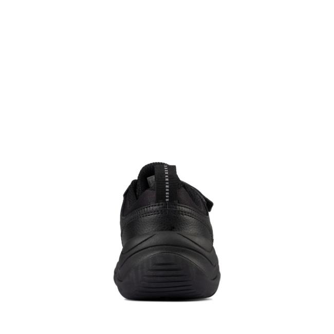 Tenis Clarks Kuju Run Kid Menino Pretas | CLK489JKX