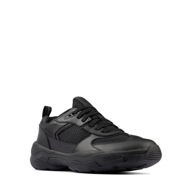 Tenis Clarks Kuju Run Youth Menino Pretas | CLK218FYS