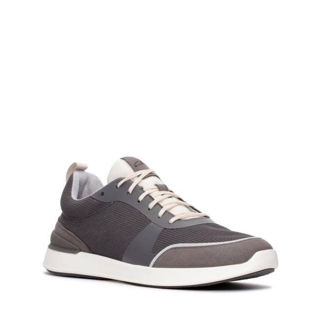 Tenis Clarks LT Renda Masculino Cinzentas | CLK493OTH