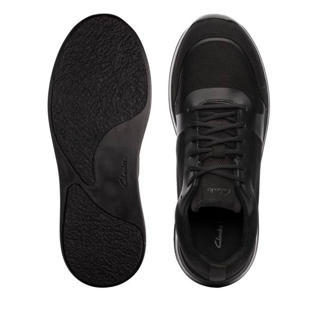 Tenis Clarks LT Renda Masculino Pretas | CLK869NGY