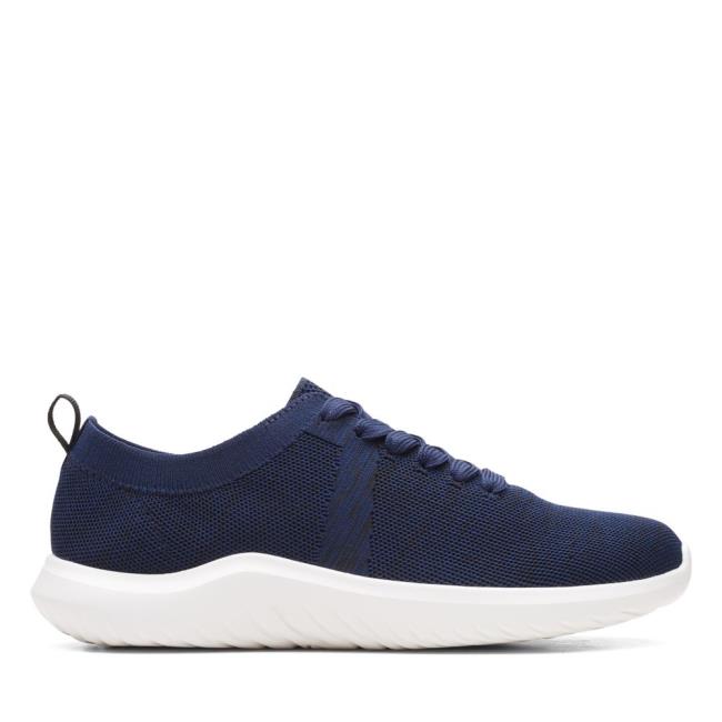 Tenis Clarks Nova Glint Feminino Azul Marinho | CLK215TGE