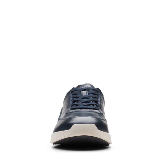 Tenis Clarks Race Lite Renda Masculino Azul Marinho | CLK813YRG