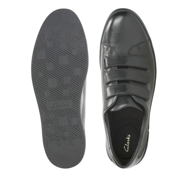 Tenis Clarks Stanway Flow Masculino Pretas | CLK426SCX