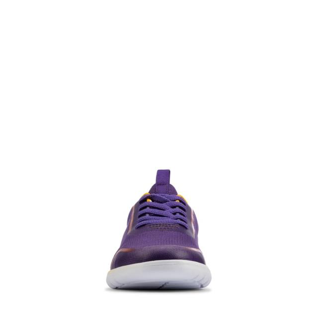 Tenis Clarks Suburb Spark K Menina Roxo | CLK437NTK