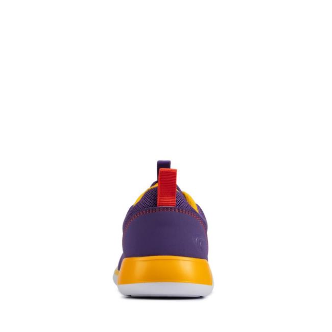 Tenis Clarks Suburb Spark K Menina Roxo | CLK437NTK