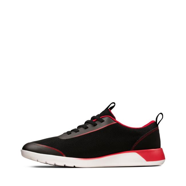 Tenis Clarks Suburb Spark Kid Menino Pretas | CLK609RJP