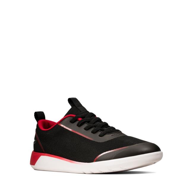 Tenis Clarks Suburb Spark Youth Menina Pretas | CLK215WJS