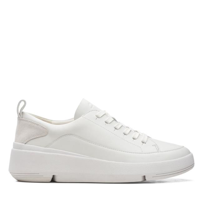 Tenis Clarks Tri Flash Renda Feminino Branco | CLK703VWR