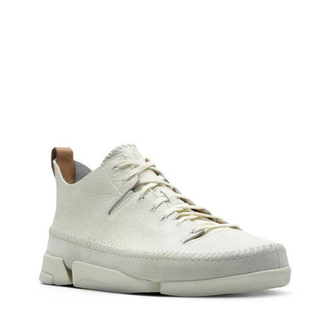 Tenis Clarks Trigenic Flex Masculino Branco | CLK431MIO