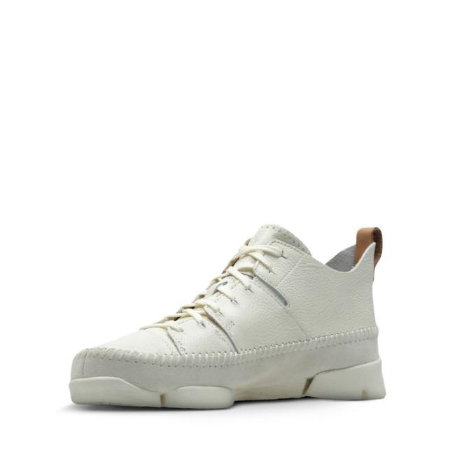 Tenis Clarks Trigenic Flex Masculino Branco | CLK431MIO