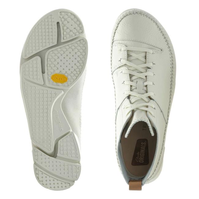 Tenis Clarks Trigenic Flex Masculino Branco | CLK431MIO