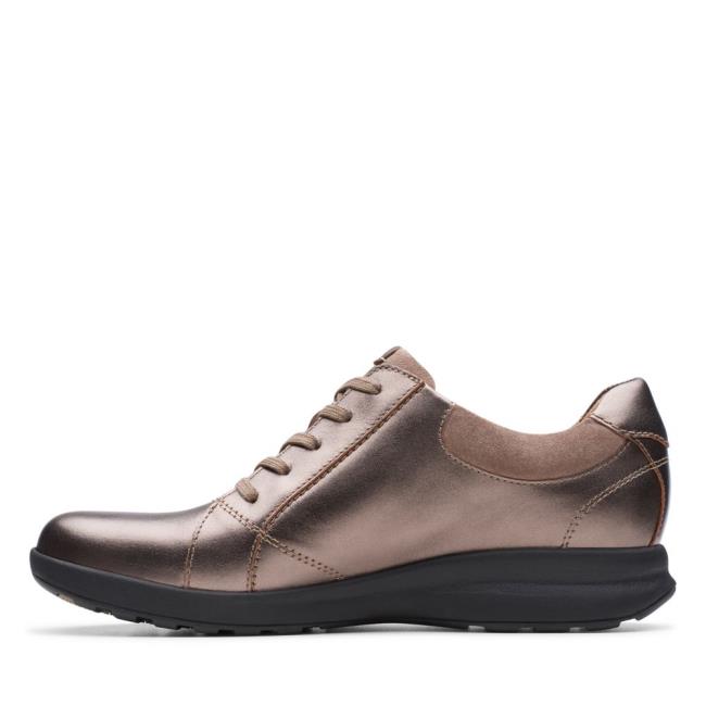 Tenis Clarks Un Adorn Renda Feminino Cinzentas | CLK504DBQ