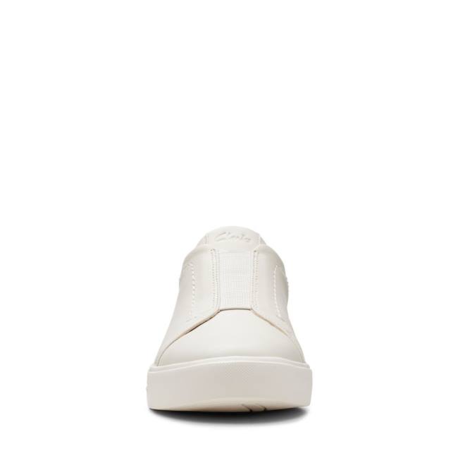 Tenis Clarks Un Maui Easy Feminino Branco | CLK219UNO