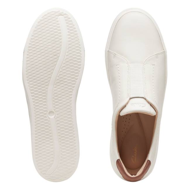 Tenis Clarks Un Maui Easy Feminino Branco | CLK219UNO