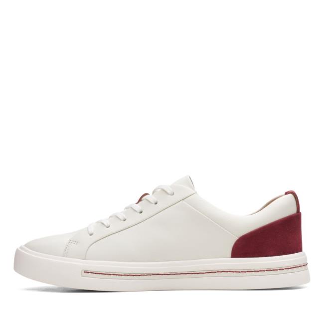 Tenis Clarks Un Maui Renda Feminino Branco | CLK218XCE