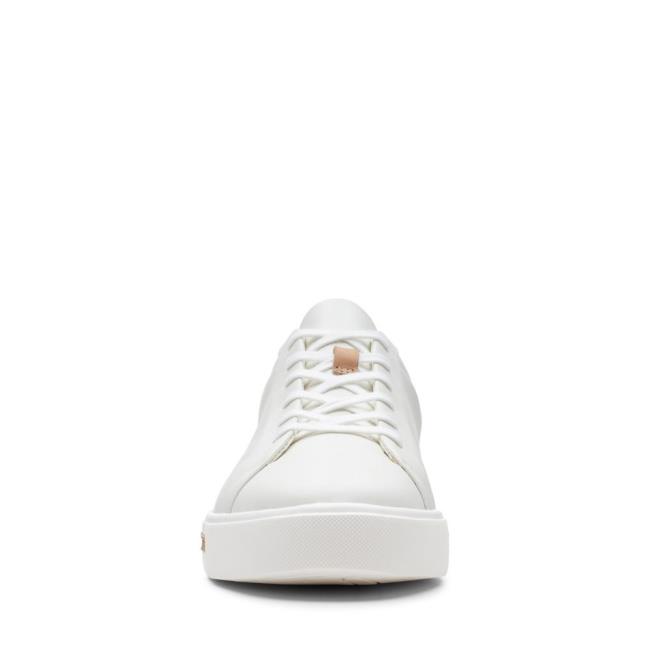 Tenis Clarks Un Maui Renda Feminino Branco | CLK764AYU