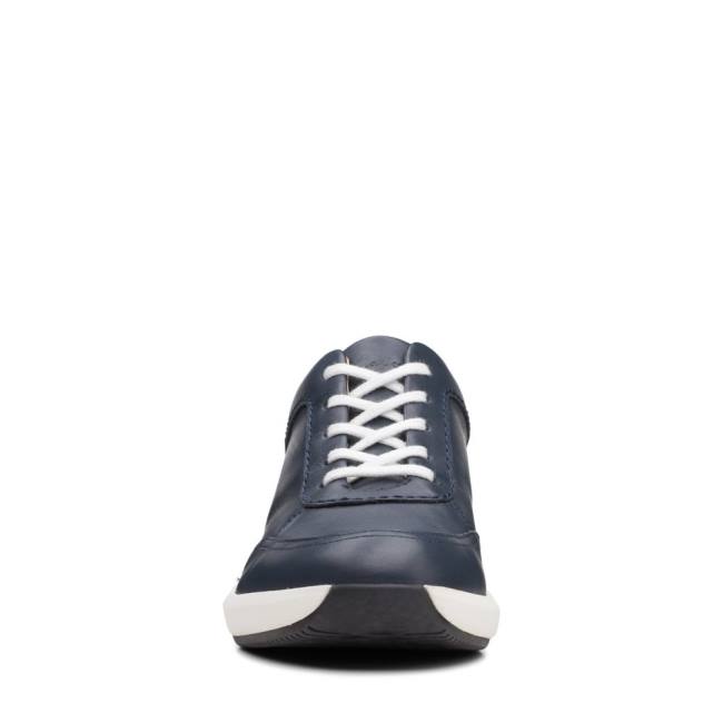 Tenis Clarks Un Rio Mix Feminino Azul Marinho | CLK386PLA