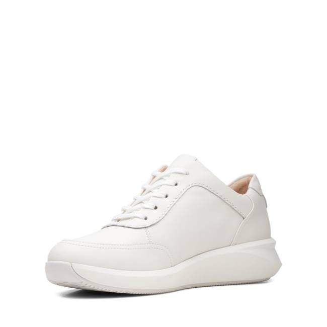 Tenis Clarks Un Rio Mix Feminino Branco | CLK753PQD