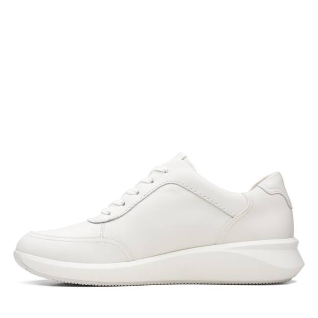 Tenis Clarks Un Rio Mix Feminino Branco | CLK753PQD