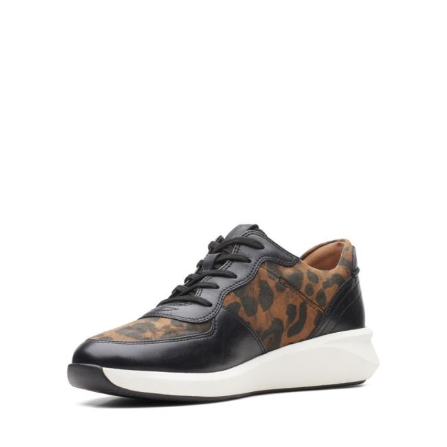 Tenis Clarks Un Rio Sprint Feminino Leopardo | CLK576YIU