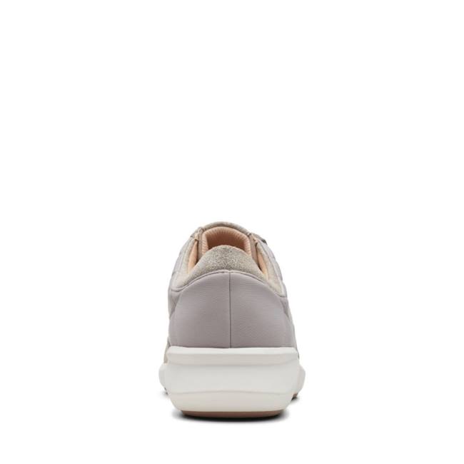 Tenis Clarks Un Rio Stitch Feminino Bege | CLK487HEK