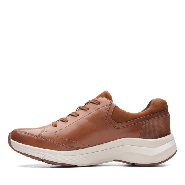 Tenis Clarks Wave2.0 Way Masculino Marrom Escuro | CLK834KDX